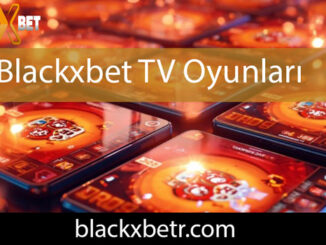 Blackxbet TV oyunları vasıtasıyla eğlendiren durumdadır.